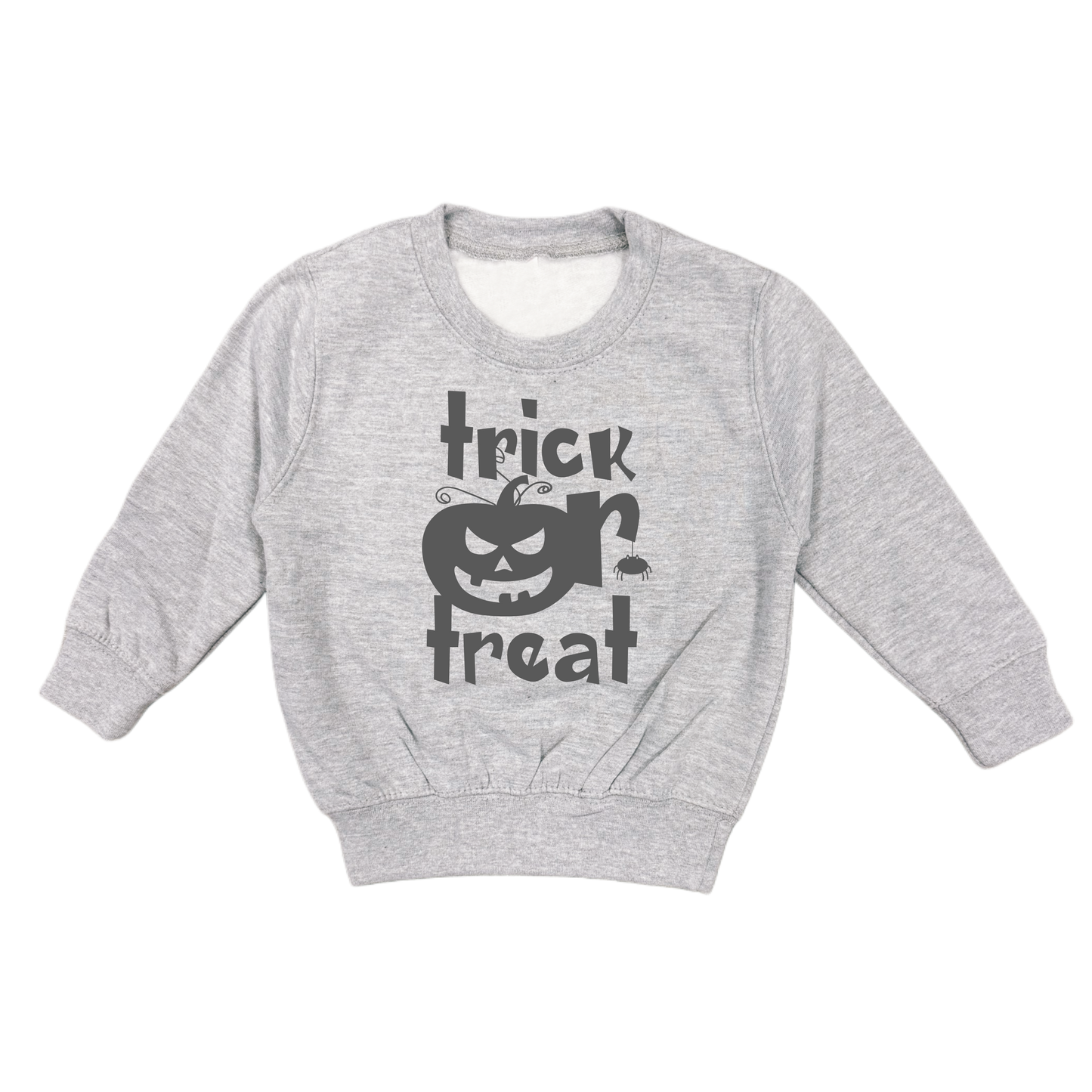 Sweater TRICK OR TREAT - hellgrau