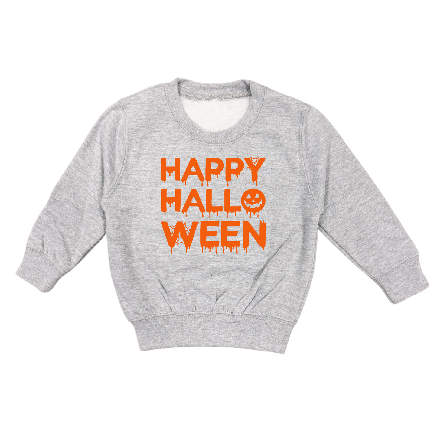 Sweater HAPPY HALLOWEEN - hellgrau