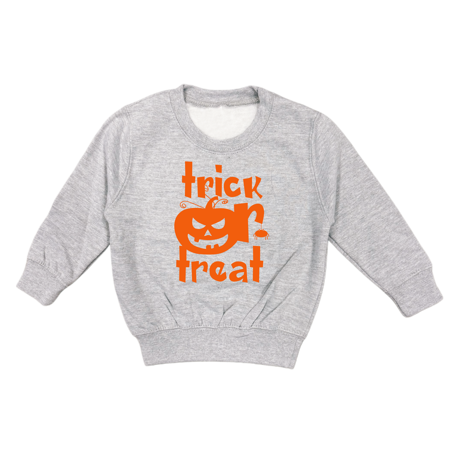 Sweater TRICK OR TREAT - hellgrau