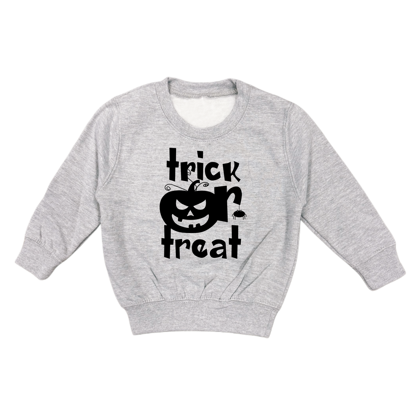 Sweater TRICK OR TREAT - hellgrau