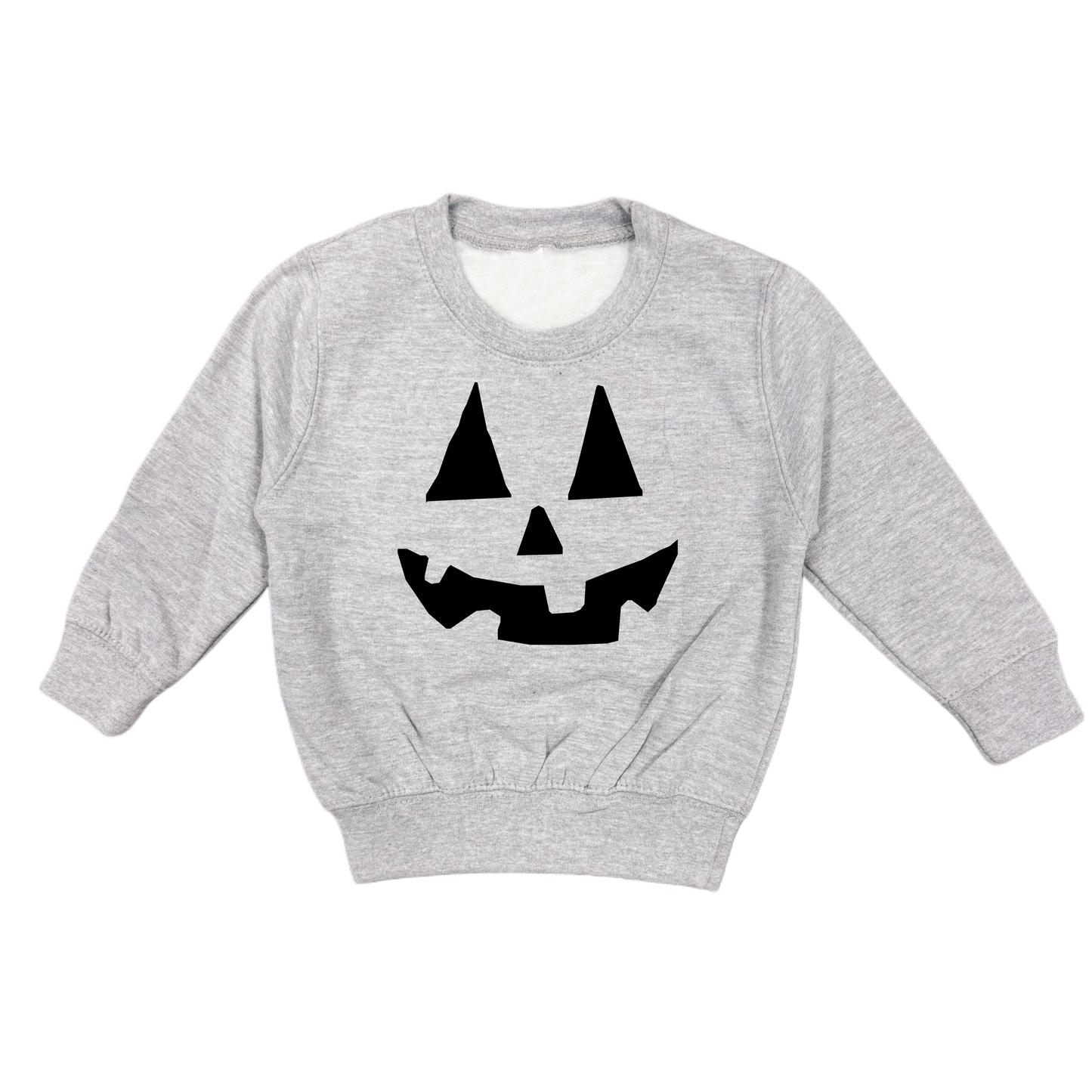 Sweater SMILE PUMPKIN - hellgrau