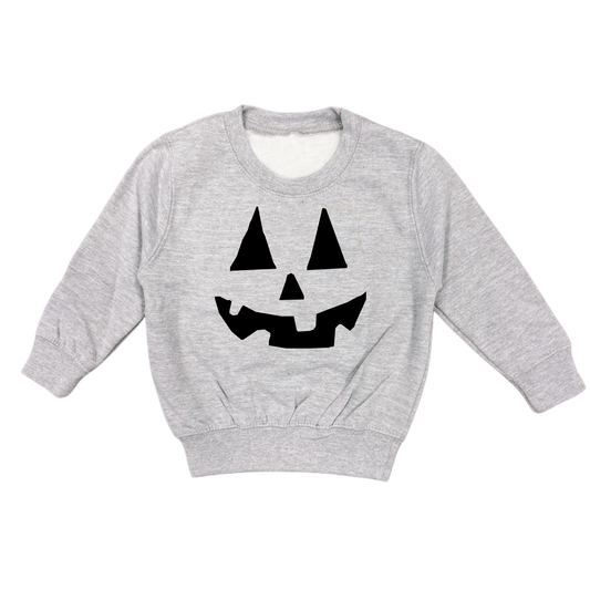 Sweater SMILE PUMPKIN - hellgrau