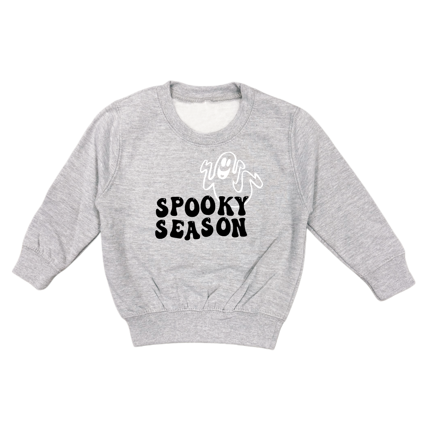 Sweater SPOOKY SEASON - hellgrau