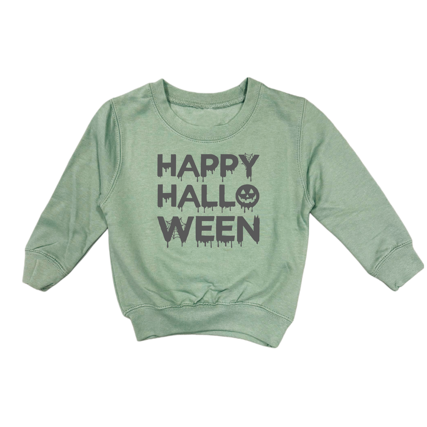 Sweater HAPPY HALLOWEEN - mintgrün