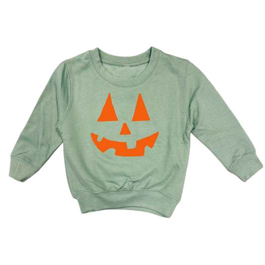 Sweater SMILE PUMPKIN - mintgrün