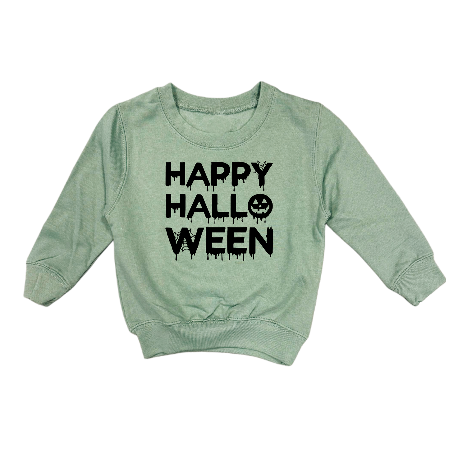 Sweater HAPPY HALLOWEEN - mintgrün