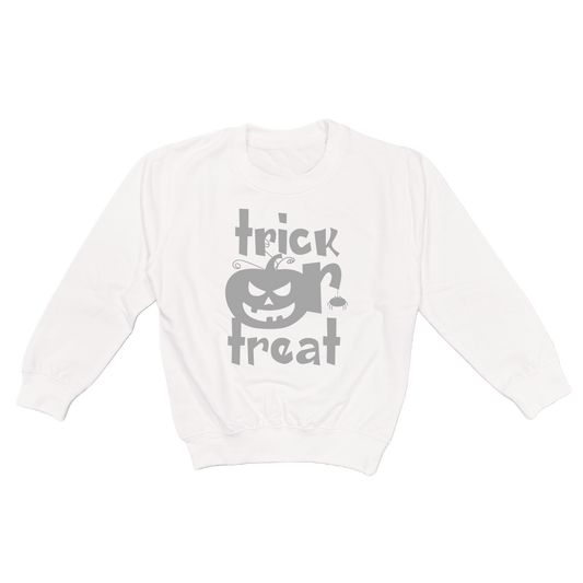 Sweater TRICK OR TREAT - weiß