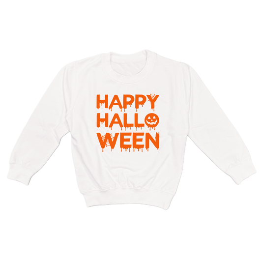 Sweater HAPPY HALLOWEEN - weiß