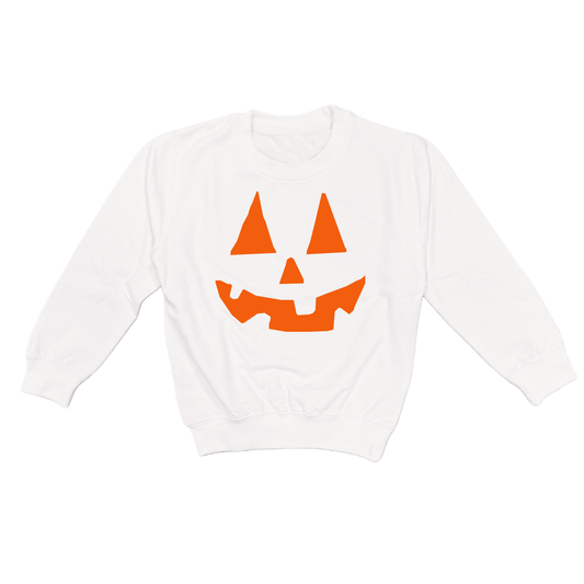 Sweater SMILE PUMPKIN - weiß