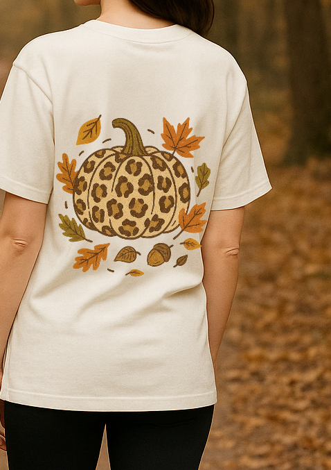 Shirt LEO PUMPKIN - offwhite